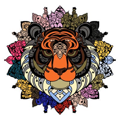 mandala tiger