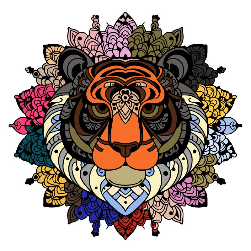 mandala tiger