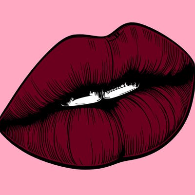 realistic lips