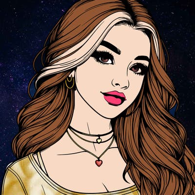 detailed realistic girl