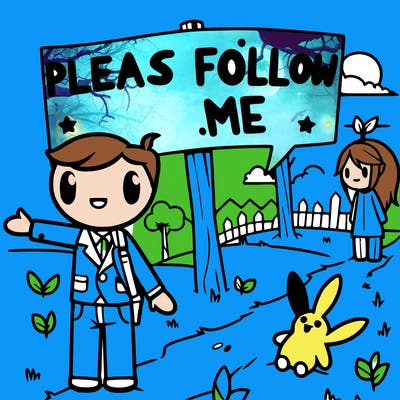 please follow me
