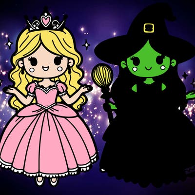 princess and a witch