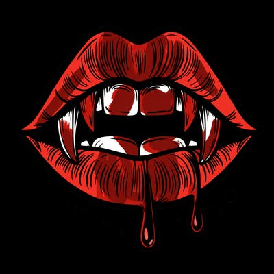 vampire lips