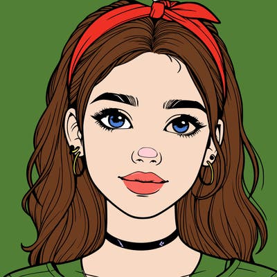 realistic teenage girl