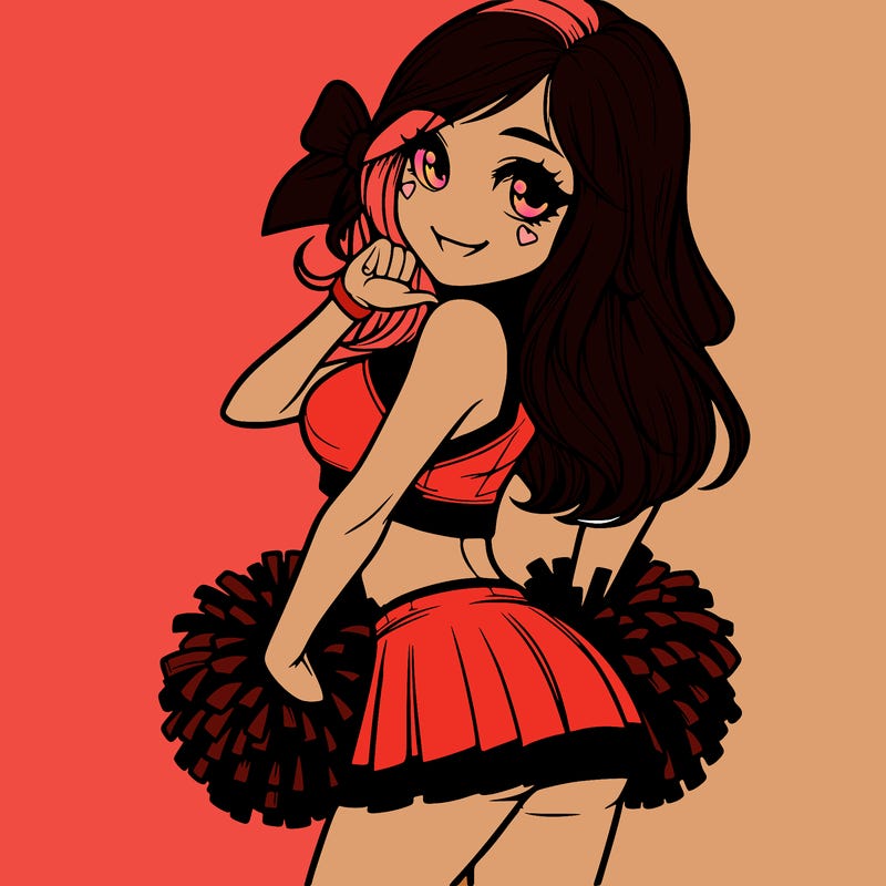 realistic cheerleader