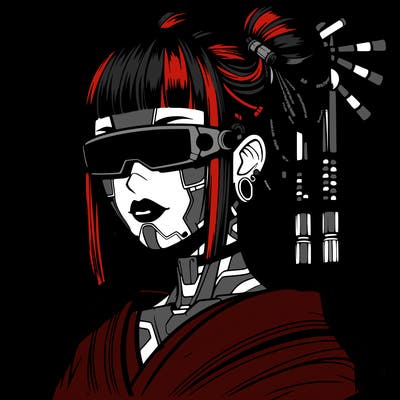 cyberpunk-geisha