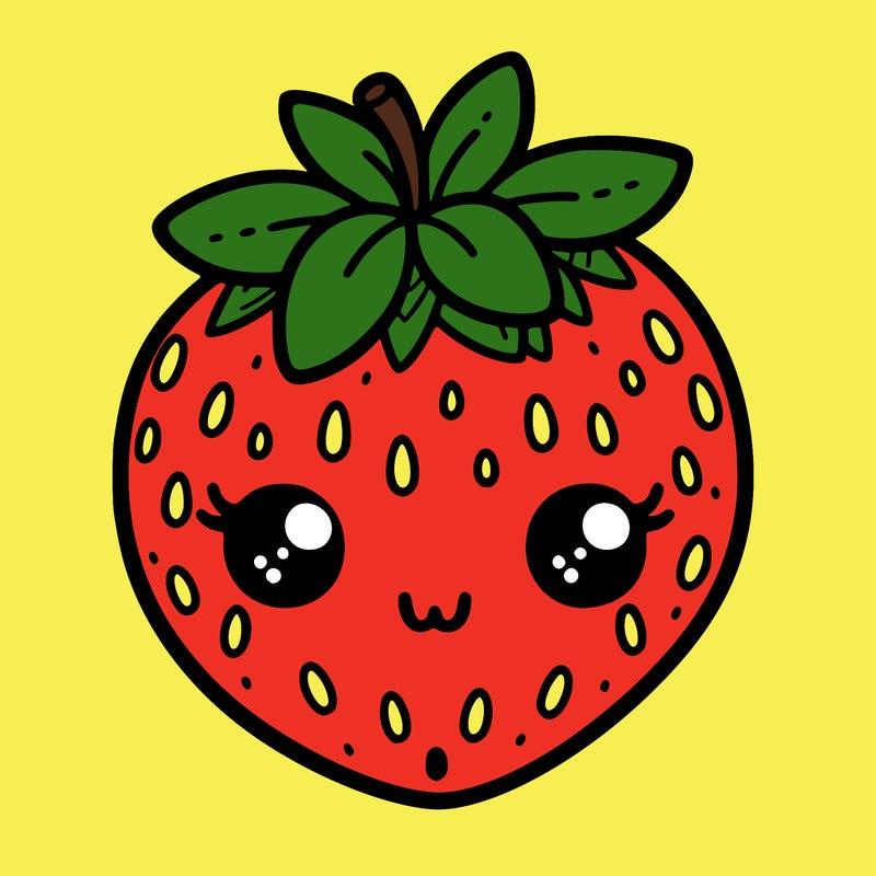 cute strawberry