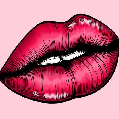 realistic lips