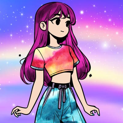 girl in a cute crop top