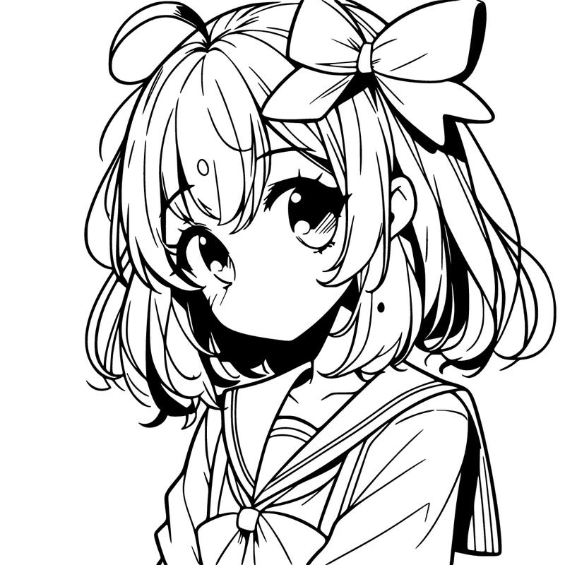 manga girl