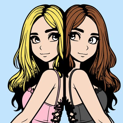 a realistic girl split