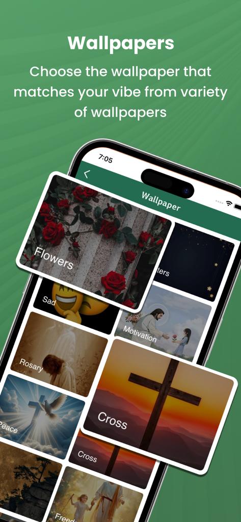 Bulgarian Bible - A selection of religious and inspirational wallpapers within the Bulgarian Bible app featuring crosses flowers and spiritual themes