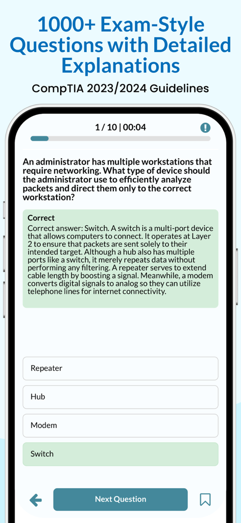 Comptia A+ | Exam Prep 2025 - Education App | MWM