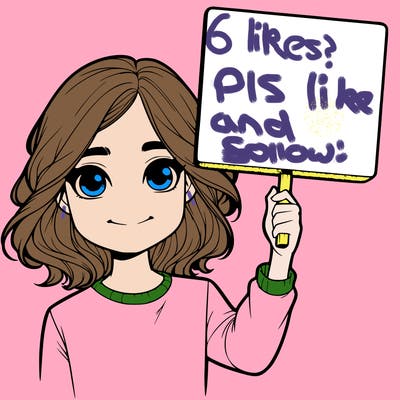 realistic girl holding up a sign
