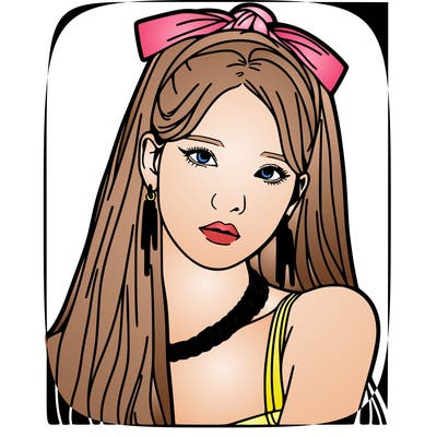 korean girl idol realistic