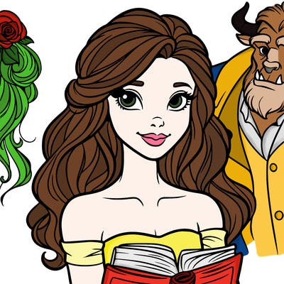 belle from the beauty and the beast