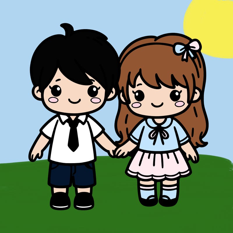 boy and girl