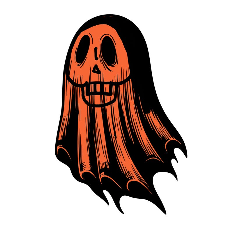 realistic creepy ghost