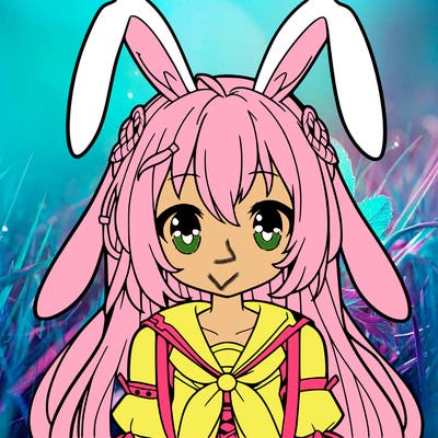bunny anime girl