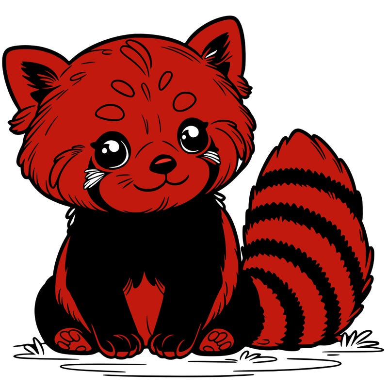 red panda