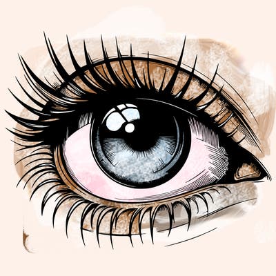 realistic eye
