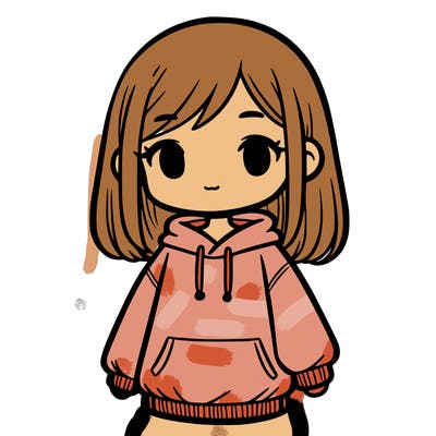 girl with sweatshirt