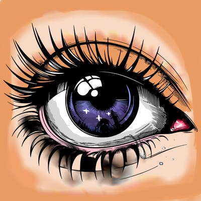 realistic eye