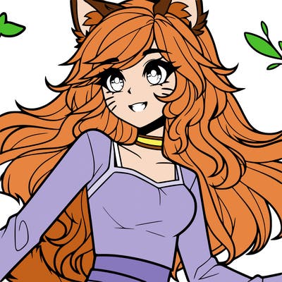 aphmau cat wolf human girl