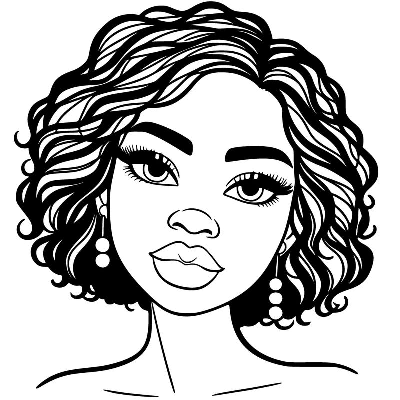 beautiful black woman