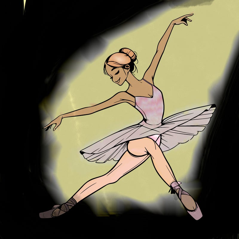ballerina realistic aesthetic