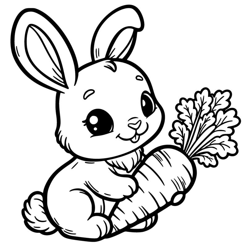 rabbit with carrot