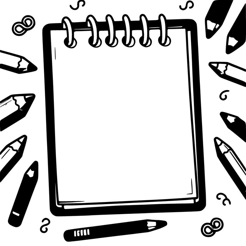 blank sheet of paper