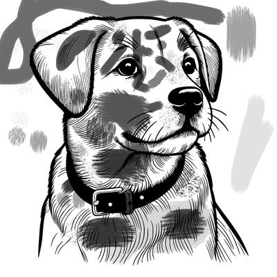 dog realistic