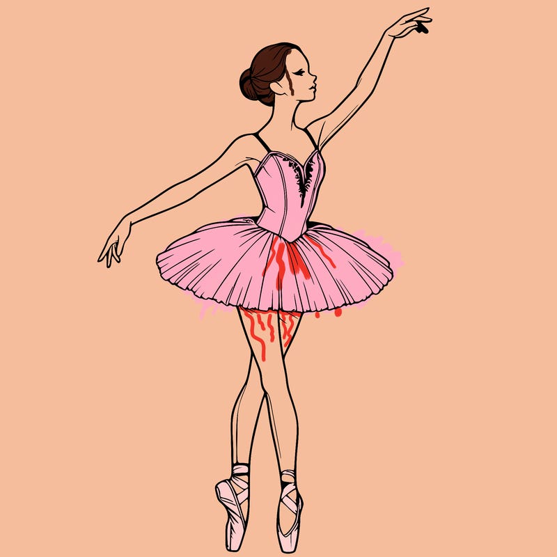 realistic ballerina