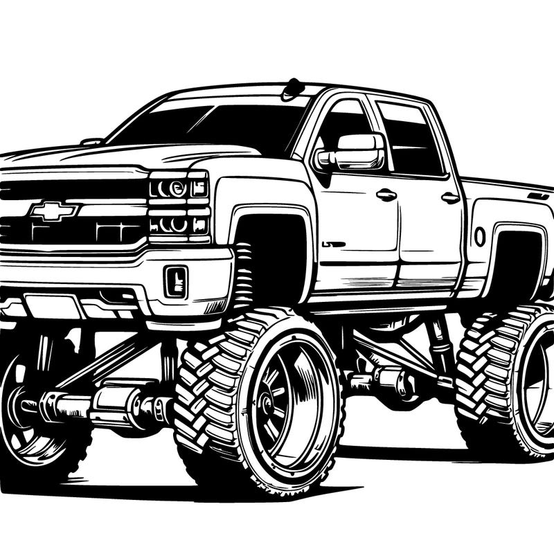 lifted chevrolet truck