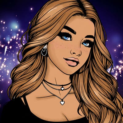 detailed realistic girl