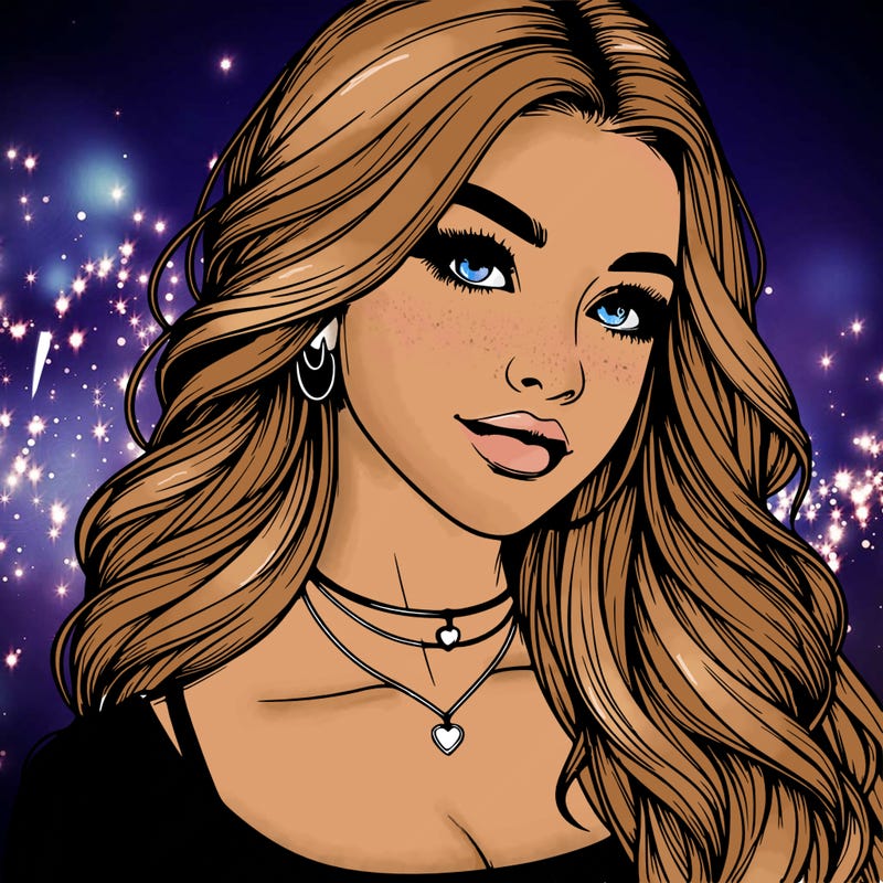 detailed realistic girl