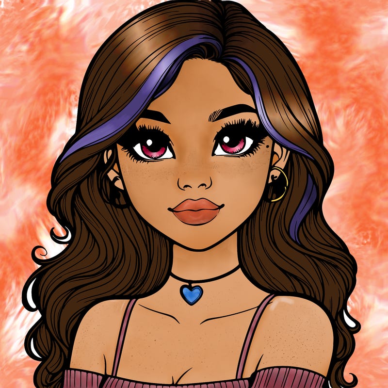 realistic pretty girl