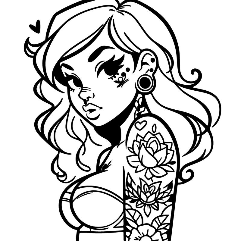 tattoo girl