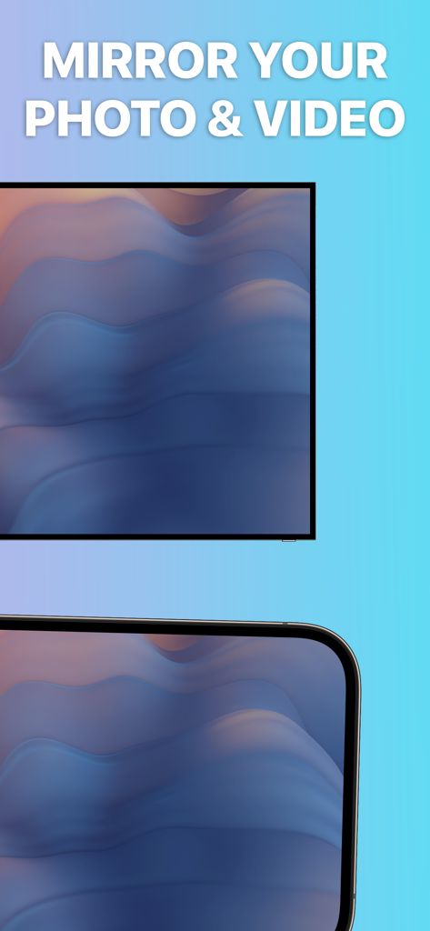 Trasmettere foto e video dall'iPhone a una TV con Screen Mirroring plus