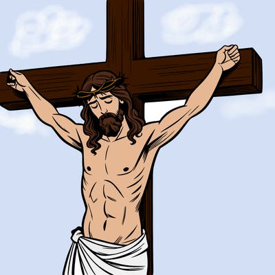 jesus on cross