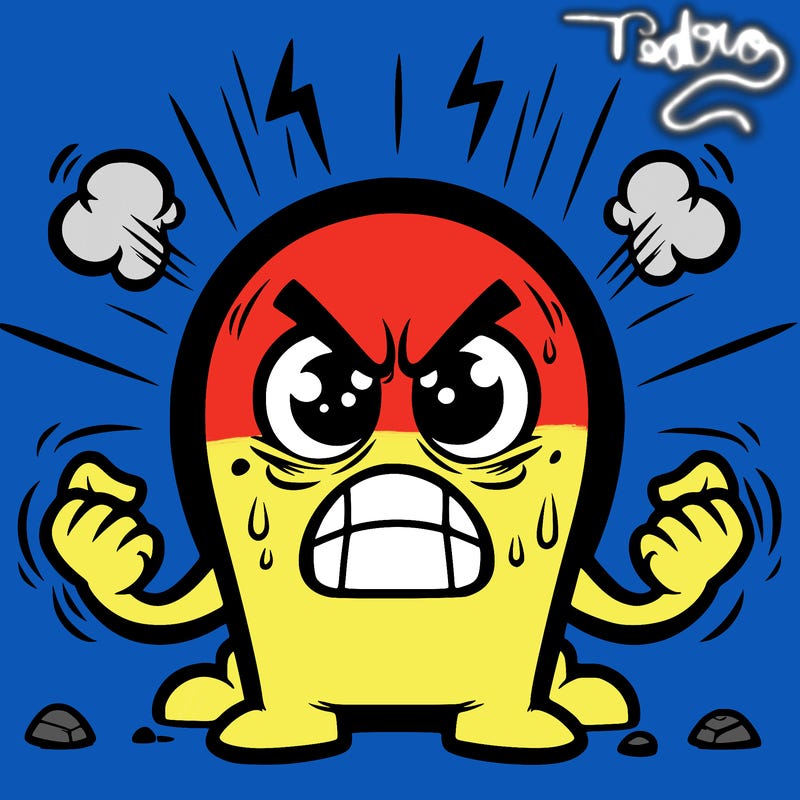 cartoon anger