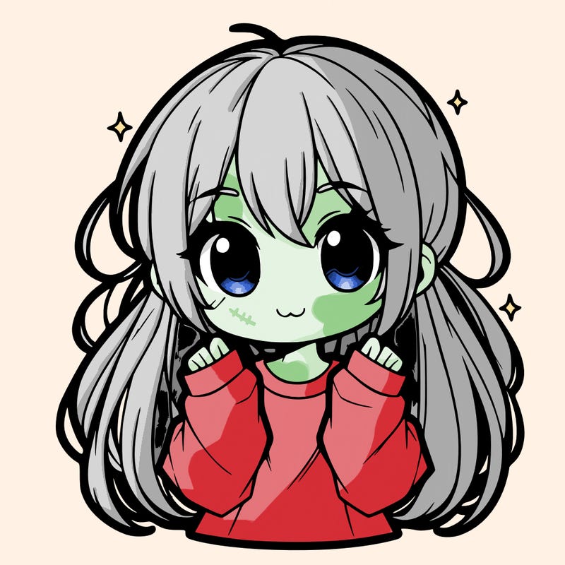 cute anime girl long hair