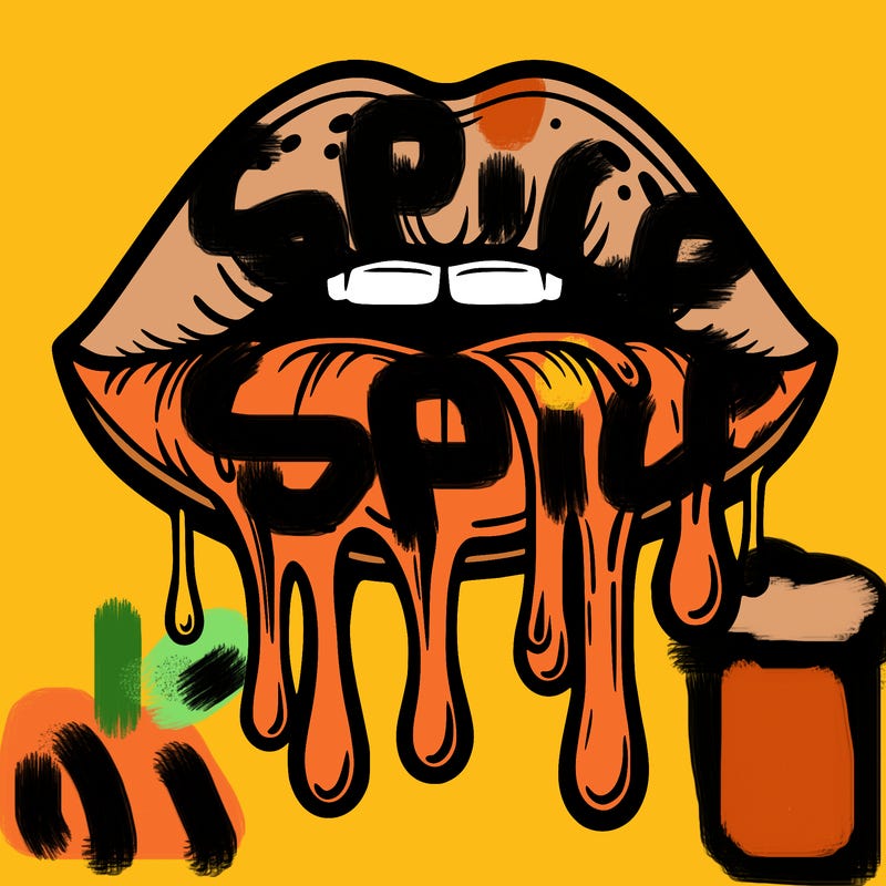 dripping lips