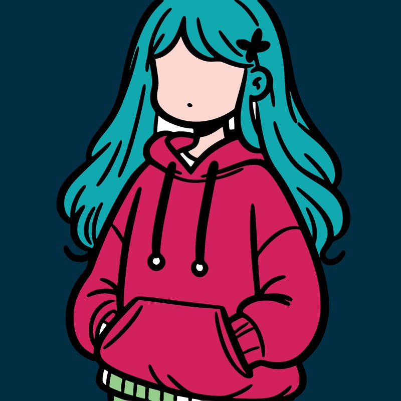 girl in sweatshirt