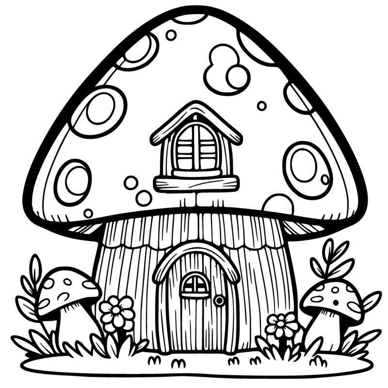 mushroom house
