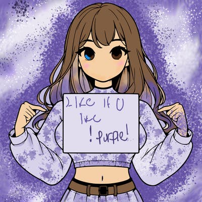 girl holding a blank sign in a long sleeve crop top