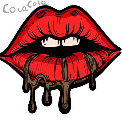 lips that look realistic and drip