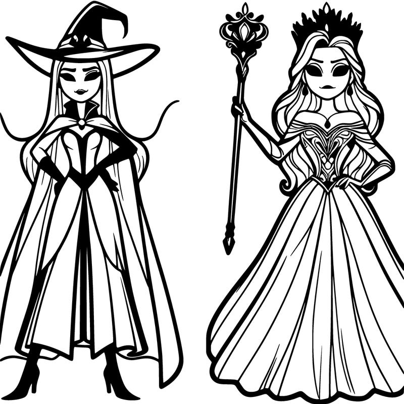 elphaba and glinda