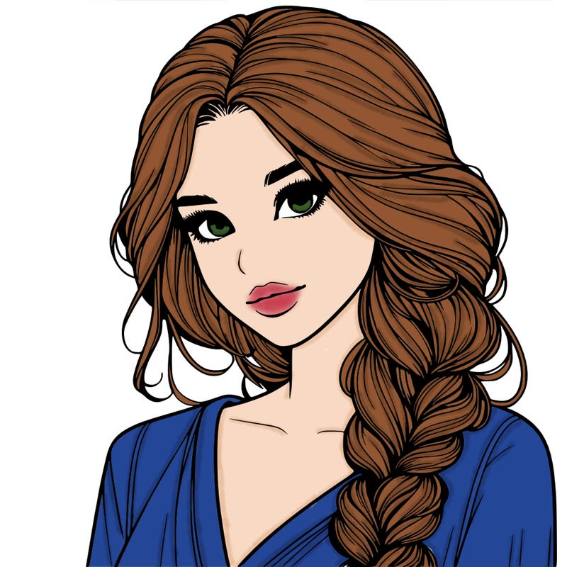 beautiful girl model realistic